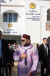 Image du Maroc Professionnelle de  Sa Majesté le Roi Mohammed VI inaugure un deuxième Centre d'addictologie à Tanger, le 7 Juin 2018. (Photo/ SPPR) via Jalilbounhar.com